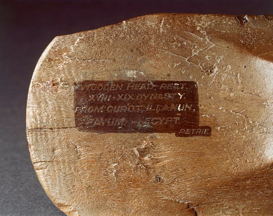 A Rare Ancient Egyptian Carved Wood Headrest - A Rare Ancient Egyptian ...